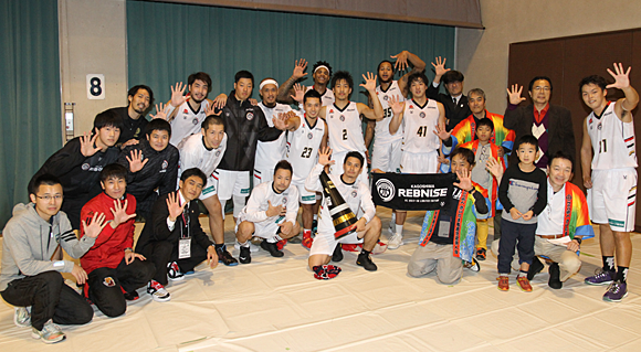 「鹿児島レブナイズ」の応援に行きました!