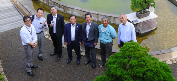 「大宮盆栽美術館見学会」を開催しました