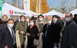 豊島区IKE・SUNPARKがグランドオープン。ファーマーズマーケットに、鹿児島市と豊島区鹿児島県人会が出店!