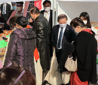 豊島区IKE・SUNPARKがグランドオープン。ファーマーズマーケットに、鹿児島市と豊島区鹿児島県人会が出店!