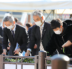 西郷隆盛生誕194年祭の様子