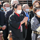 西郷隆盛生誕195年祭の様子