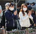 西郷隆盛生誕195年祭の様子