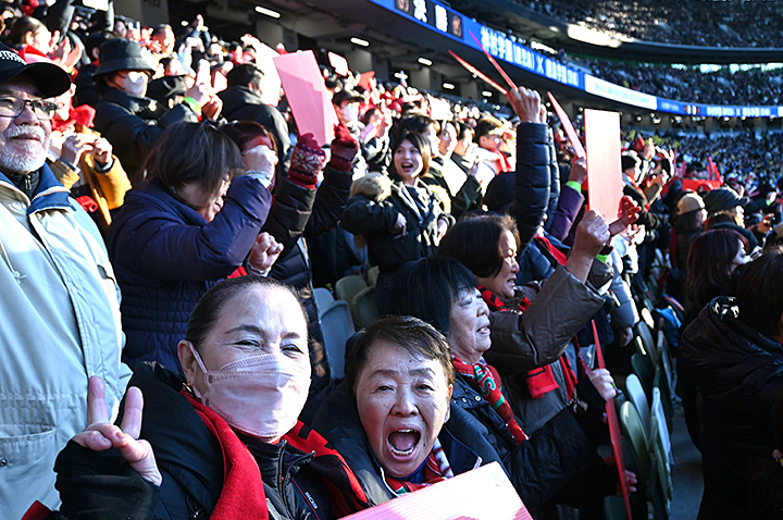 「第104回 高校サッカー選手権大会」応援観戦