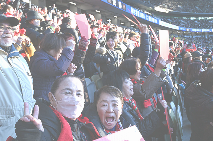 ｢第104回 高校サッカー選手権大会」応援観戦