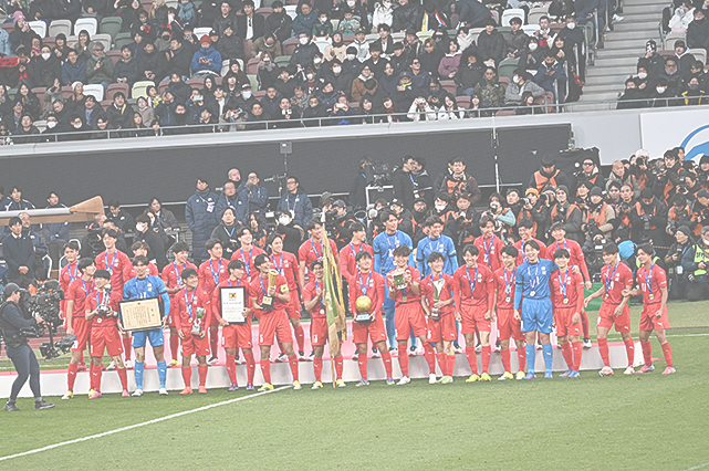 「第104回 高校サッカー選手権大会」応援観戦