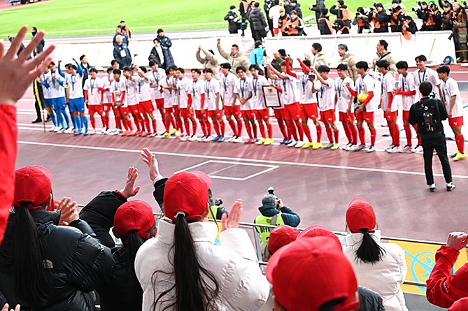 「第104回 高校サッカー選手権大会」応援観戦