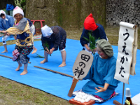 前田市長邸でのガーデンパーティー