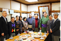 二所ノ関部屋の千秋楽パーティー