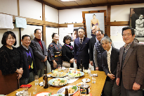 二所ノ関部屋の千秋楽パーティー