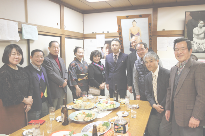 二所ノ関部屋の千秋楽パーティー