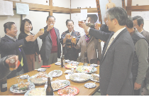 二所ノ関部屋の千秋楽パーティー