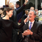 二所ノ関部屋の千秋楽パーティー