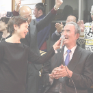 二所ノ関部屋の千秋楽パーティー