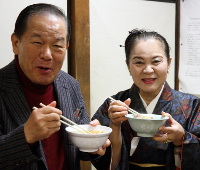二所ノ関部屋の千秋楽パーティー