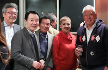 二所ノ関部屋の千秋楽パーティー