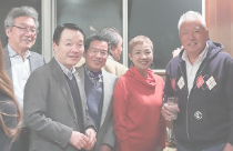 二所ノ関部屋の千秋楽パーティー