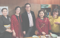 二所ノ関部屋の千秋楽パーティー