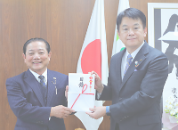 安納芋チャリティー販売の売上金をさいたま市に寄付