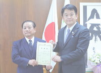 安納芋チャリティー販売の売上金をさいたま市に寄付