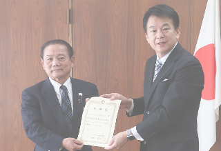 「安納芋チャリティー販売会」の売上金を、さいたま市社会福祉協議会に寄付しました