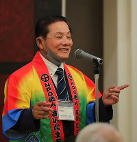 開会挨拶(竹之内康一理事長)