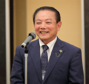 開会挨拶(竹之内康一理事長)