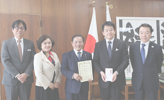 「安納芋 焼き芋チャリティー販売会」の売上金を、さいたま市社会福祉協議会に寄付