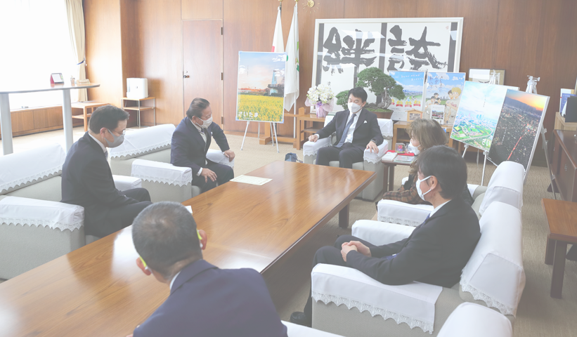 安納芋チャリティー販売の売上金をさいたま市に寄付