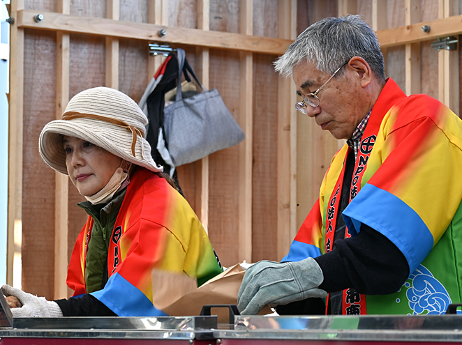 安納芋 焼き芋チャリティー販売会