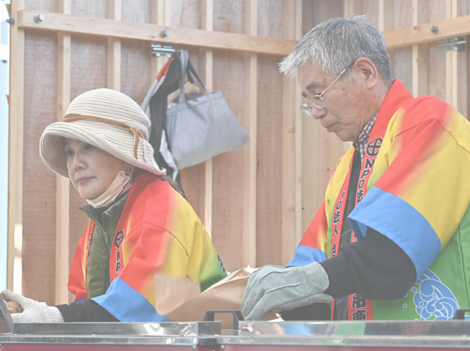 安納芋 焼き芋チャリティー販売会