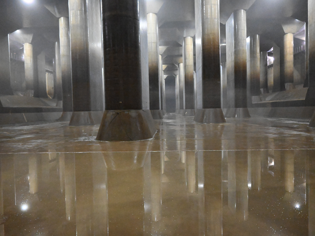 首都圏外郭放水路(地下探検ミュージアム)見学会