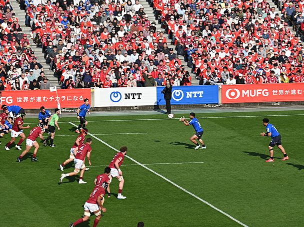 「ジャパンラグビー リーグワン」首位攻防戦