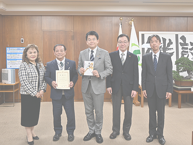 安納芋焼き芋チャリティ売上金を、さいたま市福祉協議会へ寄付
